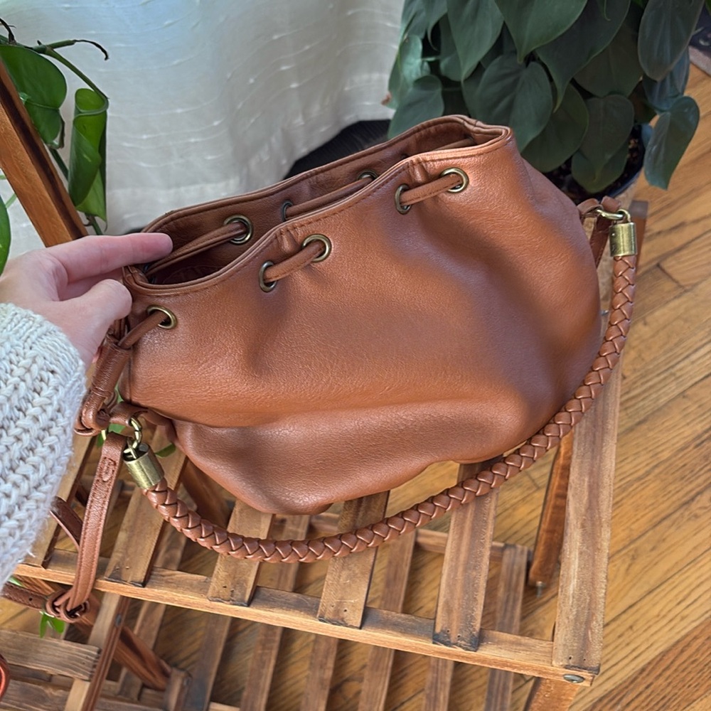 (5/$20) Universal Thread Brown Bucket Bag